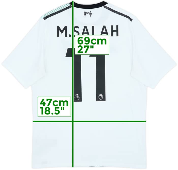 2017-18 Liverpool Away Shirt M.Salah #11 - 6/10 - (S)