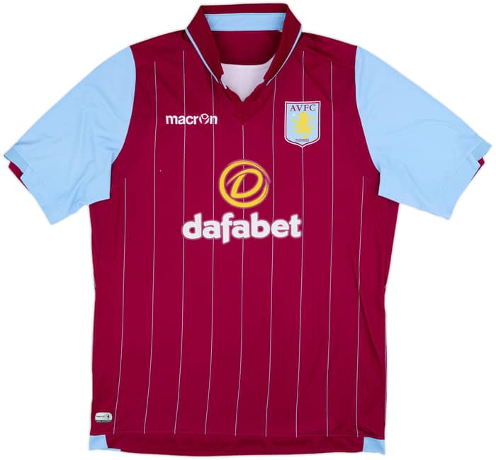 2014-15 Aston Villa Home Shirt - 5/10 - (XL)