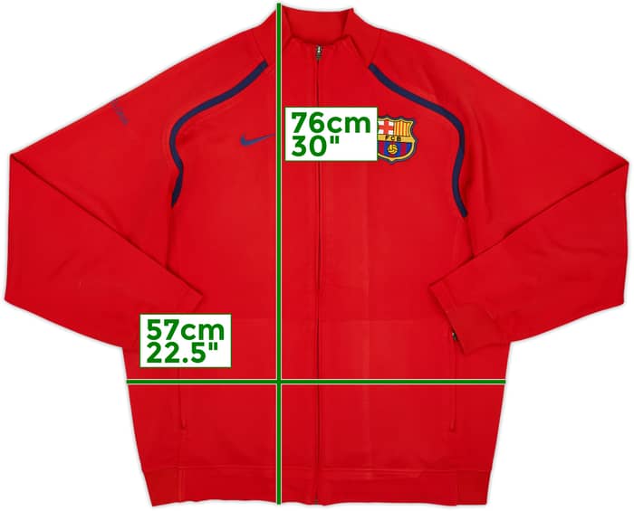 2006-07 Barcelona Nike Track Jacket - 8/10 - (L)