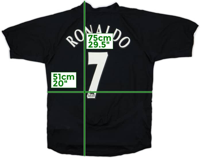 2003-05 Manchester United Away Shirt Ronaldo #7 - 5/10 - (M)