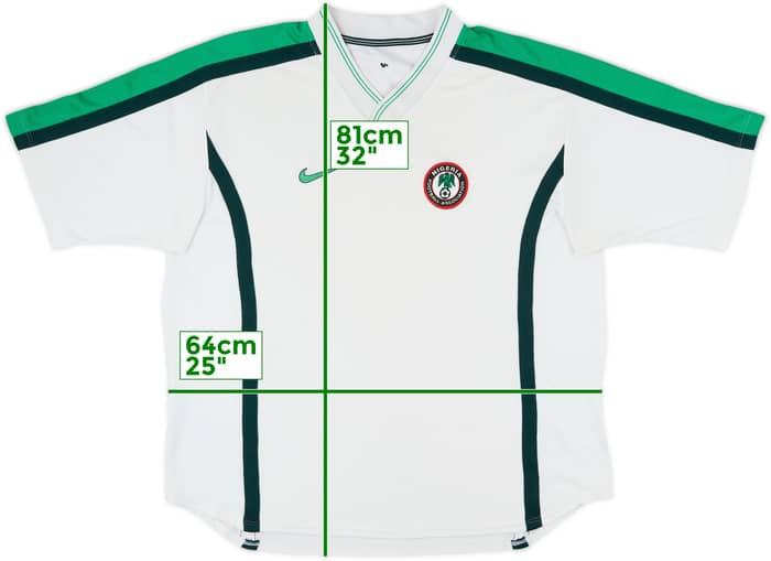 1998 Nigeria Player Issue Away Shirt - 6/10 - (XXL)