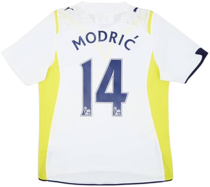 2009-10 Tottenham Home Shirt Modric #14 - 8/10 - (S)