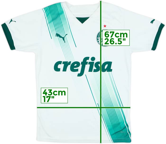 2023 Palmeiras Away Shirt - 5/10 - (S)
