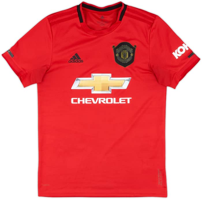 2019-20 Manchester United Home Shirt Pogba #6 - 9/10 - (S)