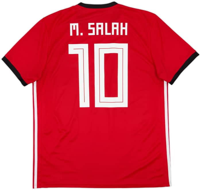 2018-19 Egypt Home Shirt Salah #10 - 9/10 - (L)