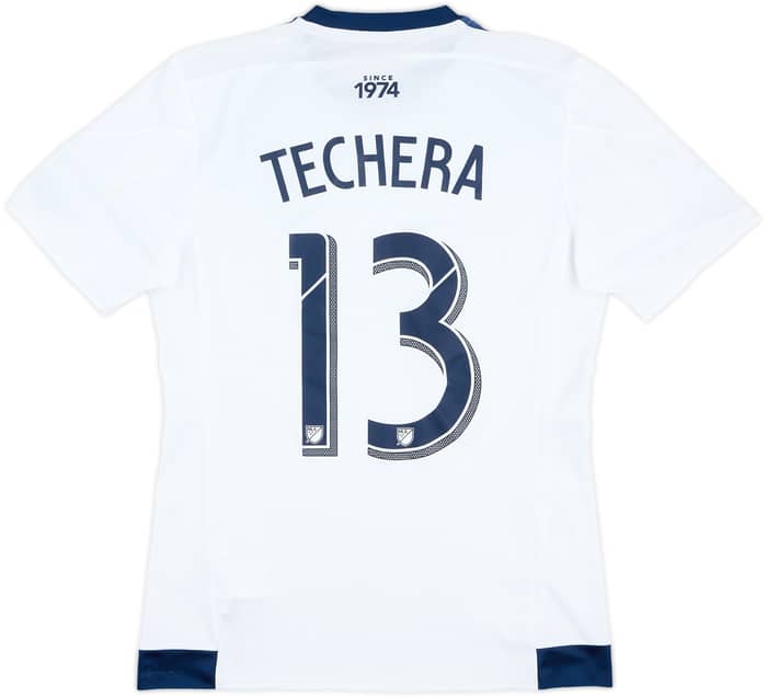 2015 Vancouver Whitecaps Authentic Home Shirt Techera #13 - 6/10 - (M)
