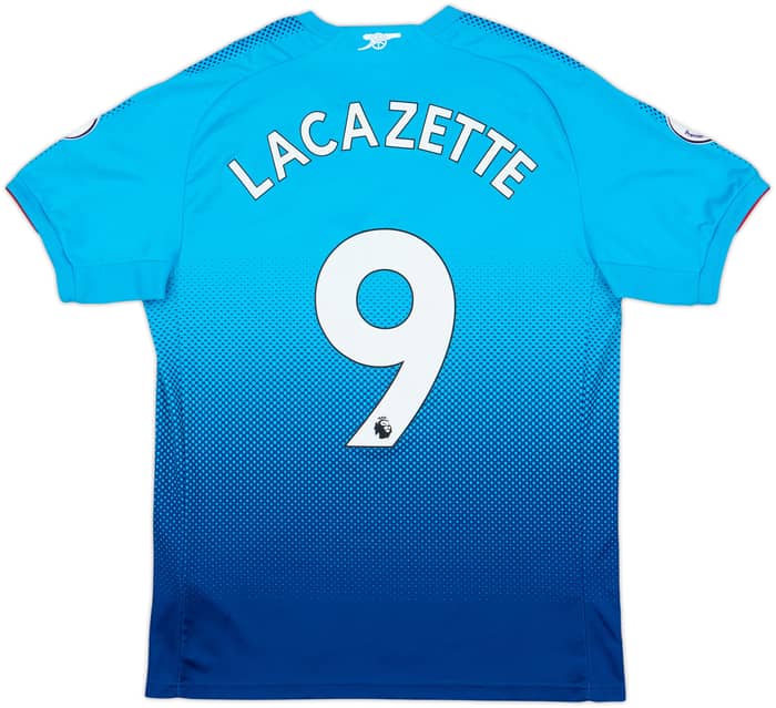 2017-18 Arsenal Away Shirt Lacazette #9 - 9/10 - (M)