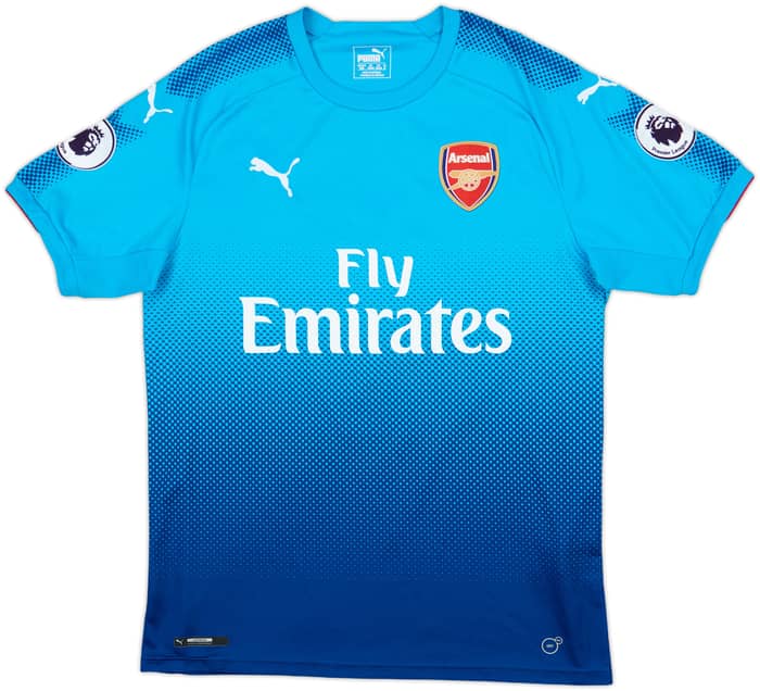 2017-18 Arsenal Away Shirt Lacazette #9 - 9/10 - (M)