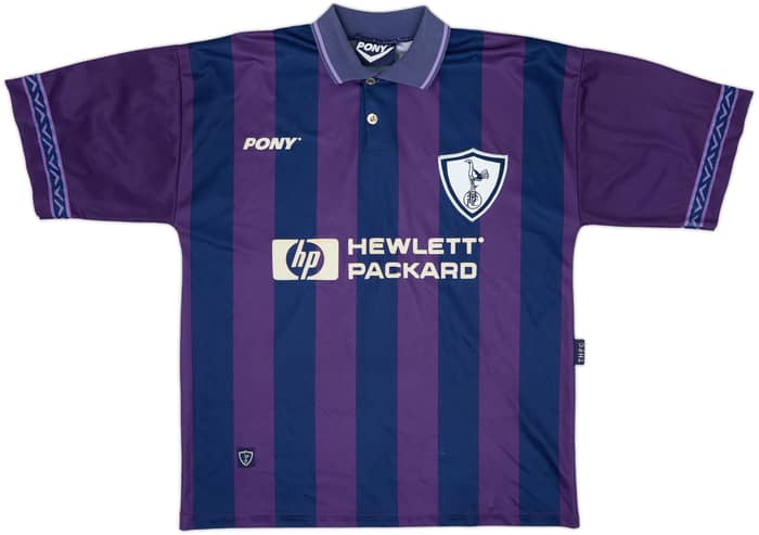 1995-97 Tottenham Camiseta Visitante Sheringham #10 - 8/10 - (L)