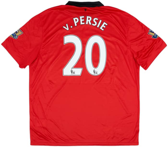 2013-14 Manchester United Home Shirt V.Persie #20 - 8/10 - (XXL)