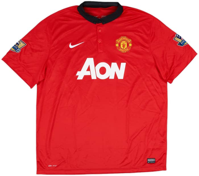 2013-14 Manchester United Home Shirt V.Persie #20 - 8/10 - (XXL)