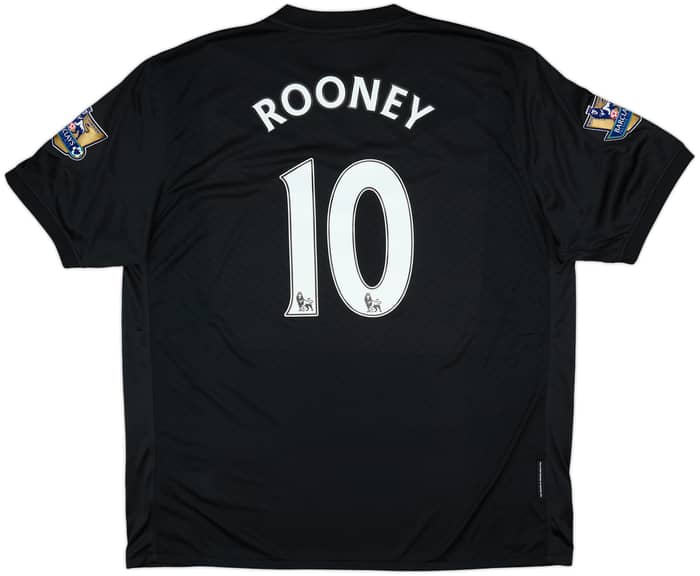 2009-10 Manchester United Away Shirt Rooney #10 - 10/10 - (XXL)
