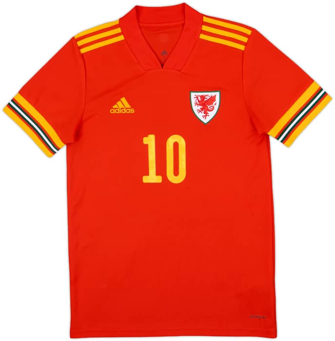 2020-21 Wales Home Shirt Ramsey #10 - 8/10 - (S)