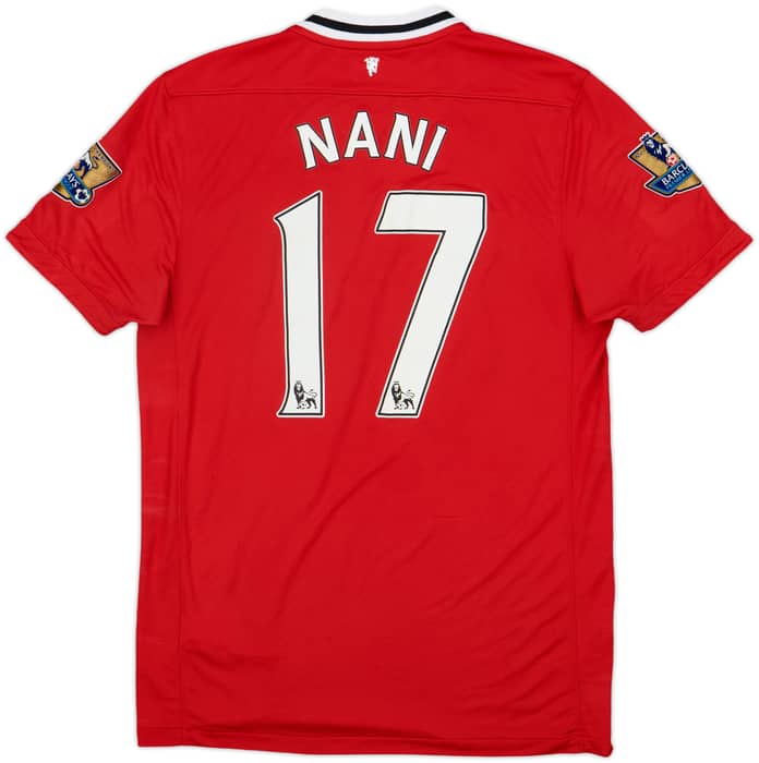 2011-12 Manchester United Home Shirt Nani #17 - 7/10 - (M)