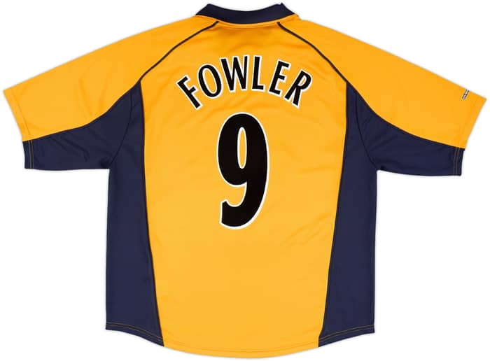 2000-02 Liverpool Away Shirt Fowler #9 - 9/10 - (L)