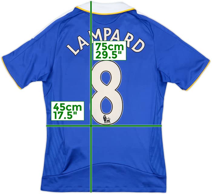 2008-09 Chelsea Home Shirt Lampard #8 - 7/10 - (S)