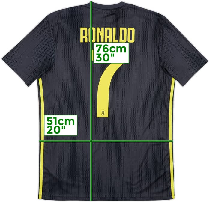 2018-19 Juventus Third Shirt Ronaldo #7 - 10/10 - (M)