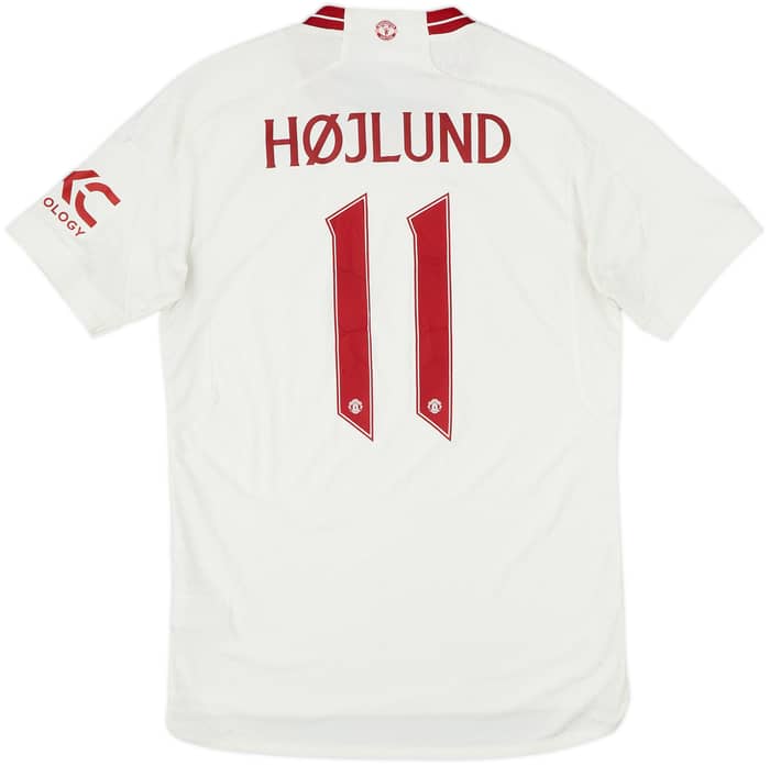 2023-24 Manchester United Authentic Third Shirt Hojlund #11 - 8/10 - (S)