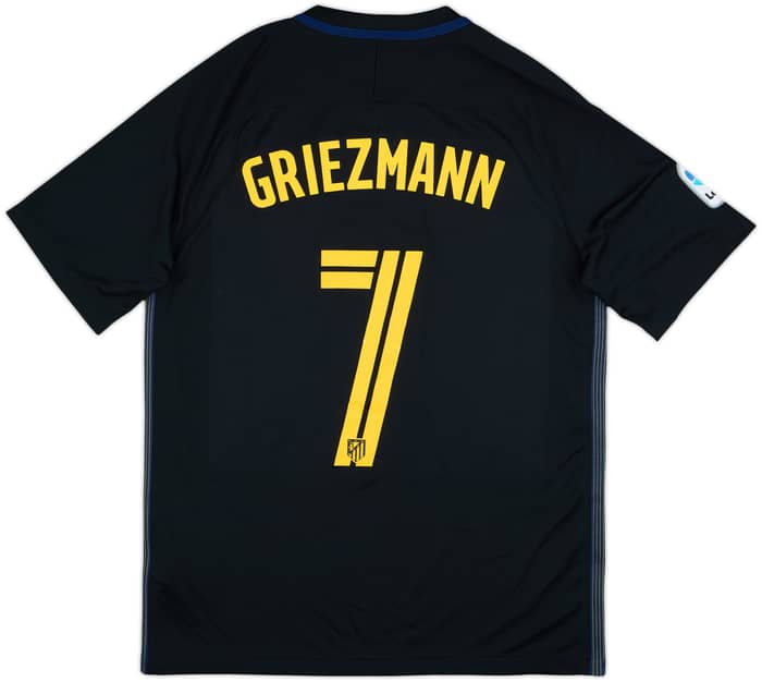 2016-17 Atletico Madrid Away Shirt Griezmann #7 - 8/10 - (M)