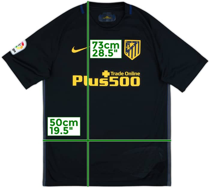 2016-17 Atletico Madrid Away Shirt Griezmann #7 - 8/10 - (M)