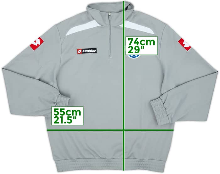 2011-12 QPR Lotto 1/4 Zip Drill Top - 9/10 - (M)