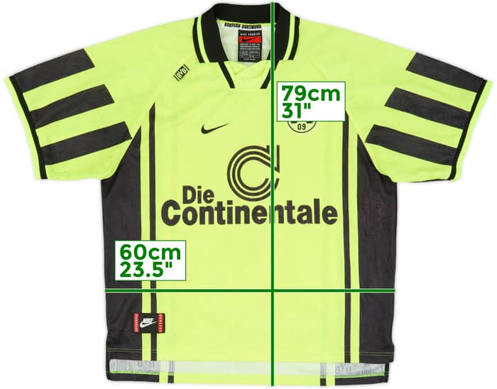 1996-97 Borussia Dortmund Home Shirt - 8/10 - (XXL)