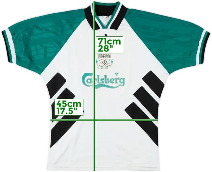 1993-95 Liverpool Away Shirt - 7/10 - (S)