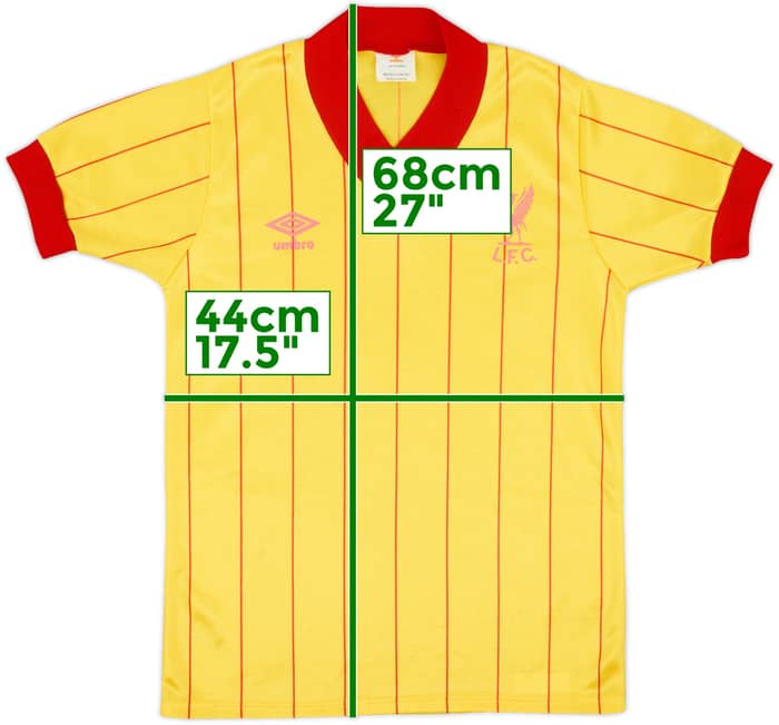 1981-84 Liverpool Away Shirt - 8/10 - (S)