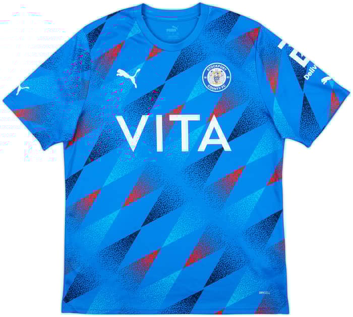 2023-24 Stockport County Home Shirt - 8/10 - (L)