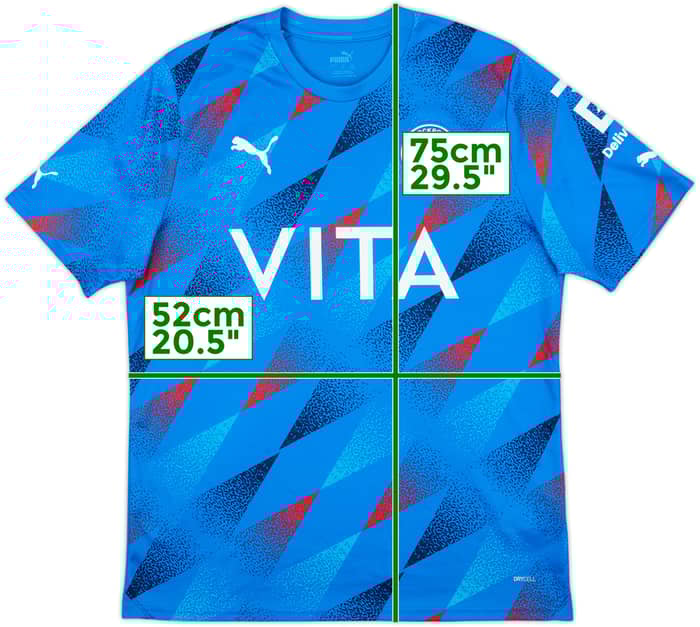 2023-24 Stockport County Home Shirt - 8/10 - (L)