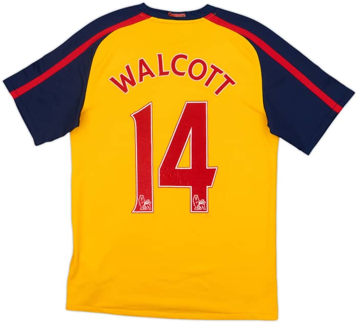 2008-09 Arsenal Away Shirt Walcott #14 - 7/10 - (S)