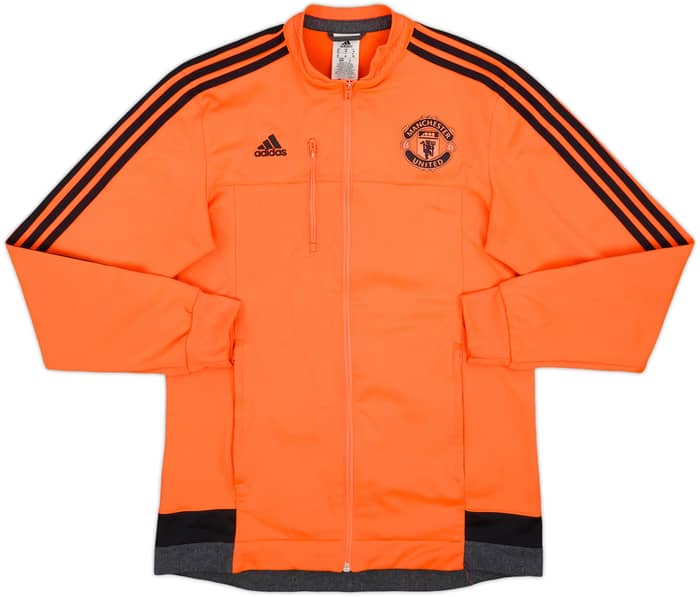 2015-16 Manchester United adidas Track Jacket - 6/10 - (M)