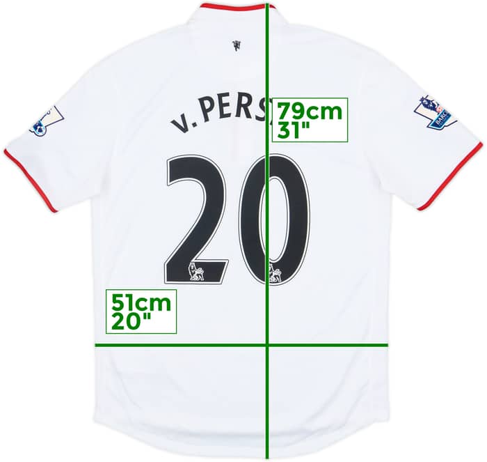 2012-14 Manchester United Away Shirt v.Persie #20 - 8/10 - (M)