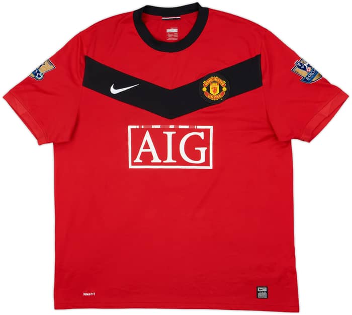 2009-10 Manchester United Home Shirt Rooney #10 - 5/10 - (XL)