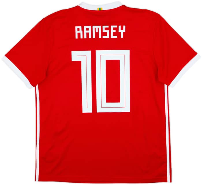 2018-19 Wales Home Shirt Ramsey #10 - 8/10 - (L)