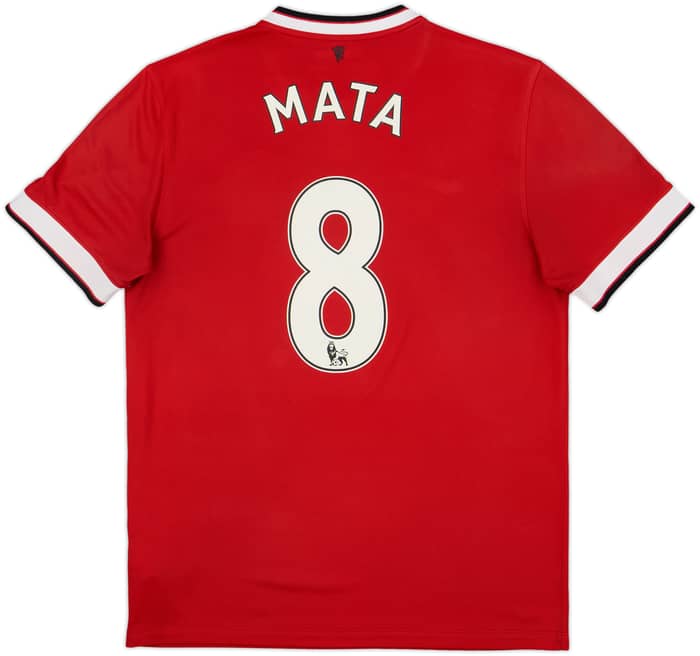 2014-15 Manchester United Home Shirt Mata #8 - 5/10 - (M)