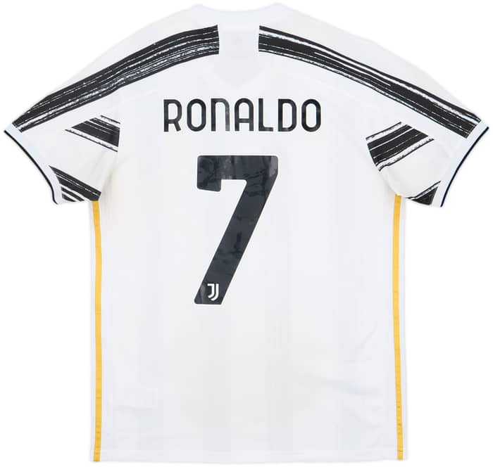 2020-21 Juventus Home Shirt Ronaldo #7 - 5/10 - (M)