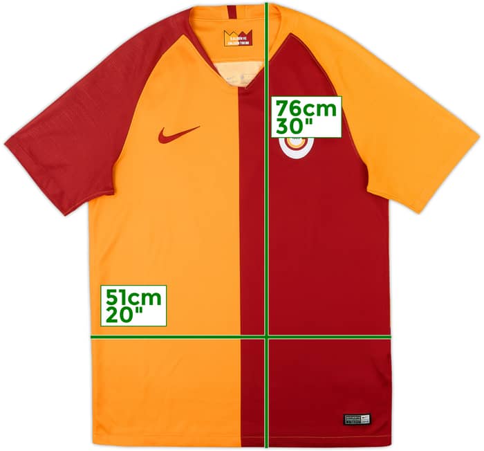 2018-19 Galatasaray Home Shirt - 9/10 - (M)