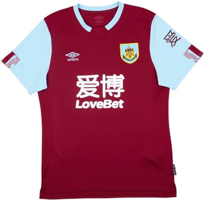 2019-20 Burnley Home Shirt Mee #6 - 9/10 - (M)