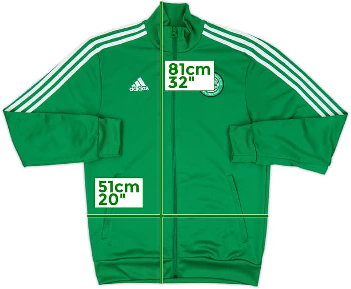 2020-21 Celtic adidas Track Jacket - 10/10 - (M)