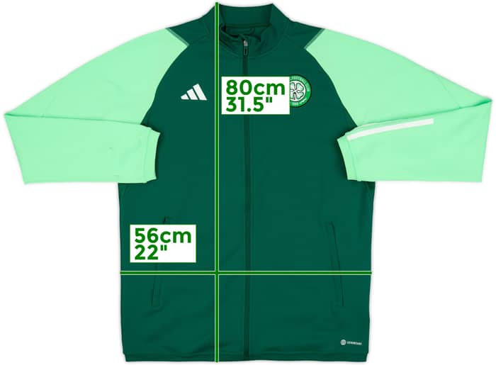 2023-24 Celtic adidas Track Jacket - 7/10 - (L)