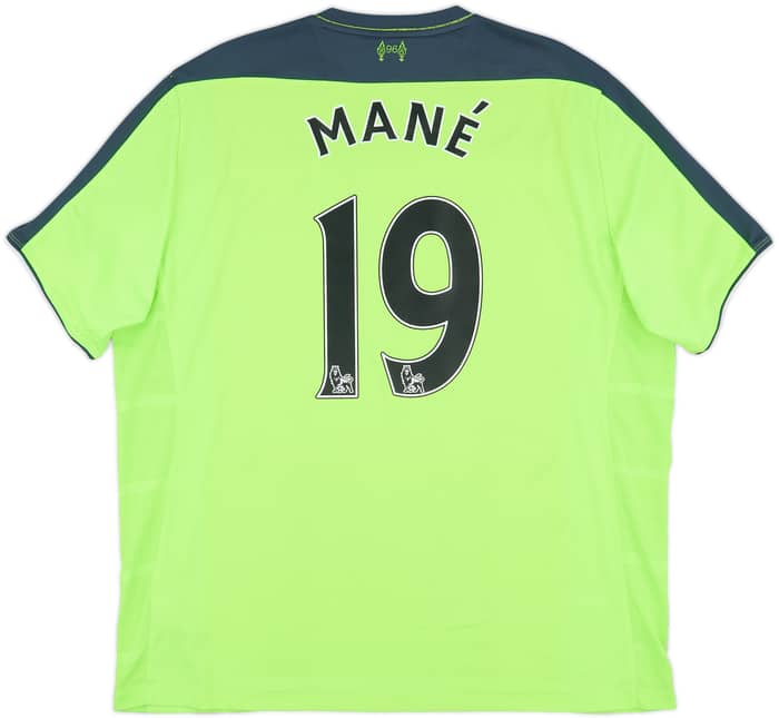 2016-17 Liverpool Third Shirt Mane #19 - 5/10 - (XXL)