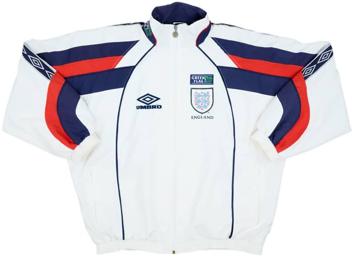 1998-00 England Umbro Track Jacket - 7/10 - (XL)
