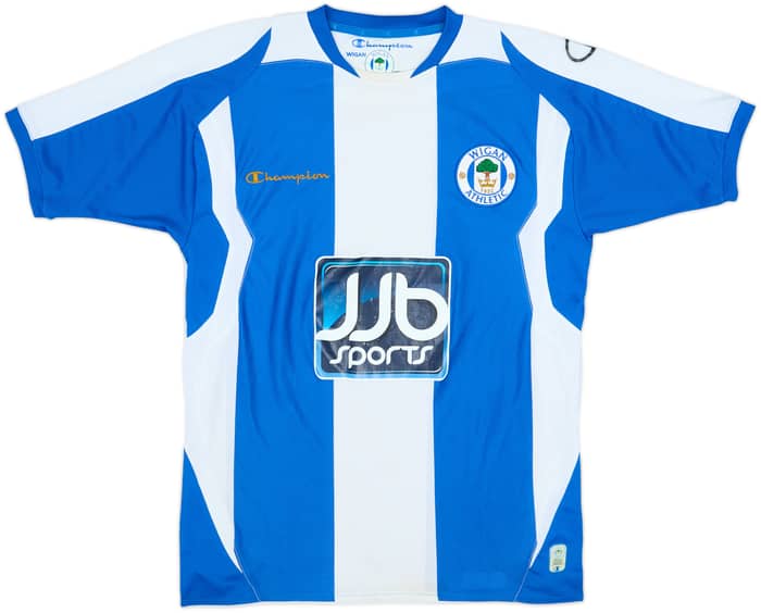 2008-09 Wigan Home Shirt Zaki #13 - 4/10 - (S)