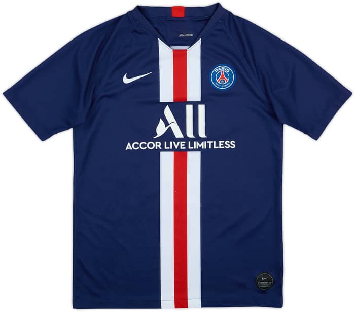 2019-20 Paris Saint-Germain Home Shirt Neymar Jr #10 - 7/10 - (XL.Boys)
