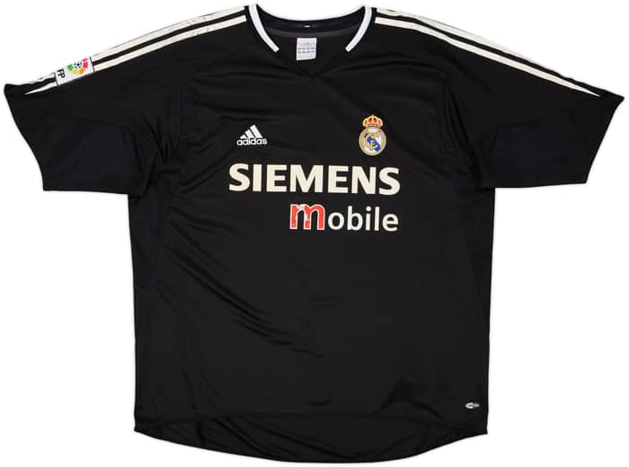 2004-05 Real Madrid Away Shirt Zidane #5 - 5/10 - (XL)
