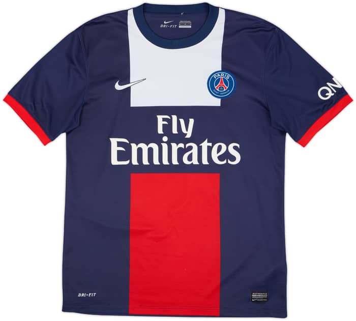 2013-14 Paris Saint-Germain Home Shirt Ibrahimovic #10 - 6/10 - (M)
