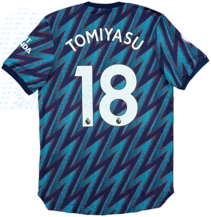 2021-22 Arsenal Authentic Third Shirt Tomiyasu #18 - 9/10 - (M)