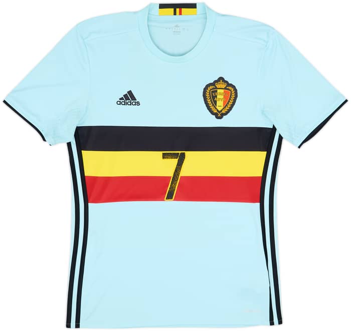 2016-17 Belgium Away Shirt De Bruyne #7 - 8/10 - (S)
