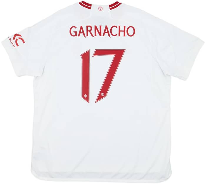 2023-24 Manchester United Third Shirt Garnacho #17 - 7/10 - (XXL)